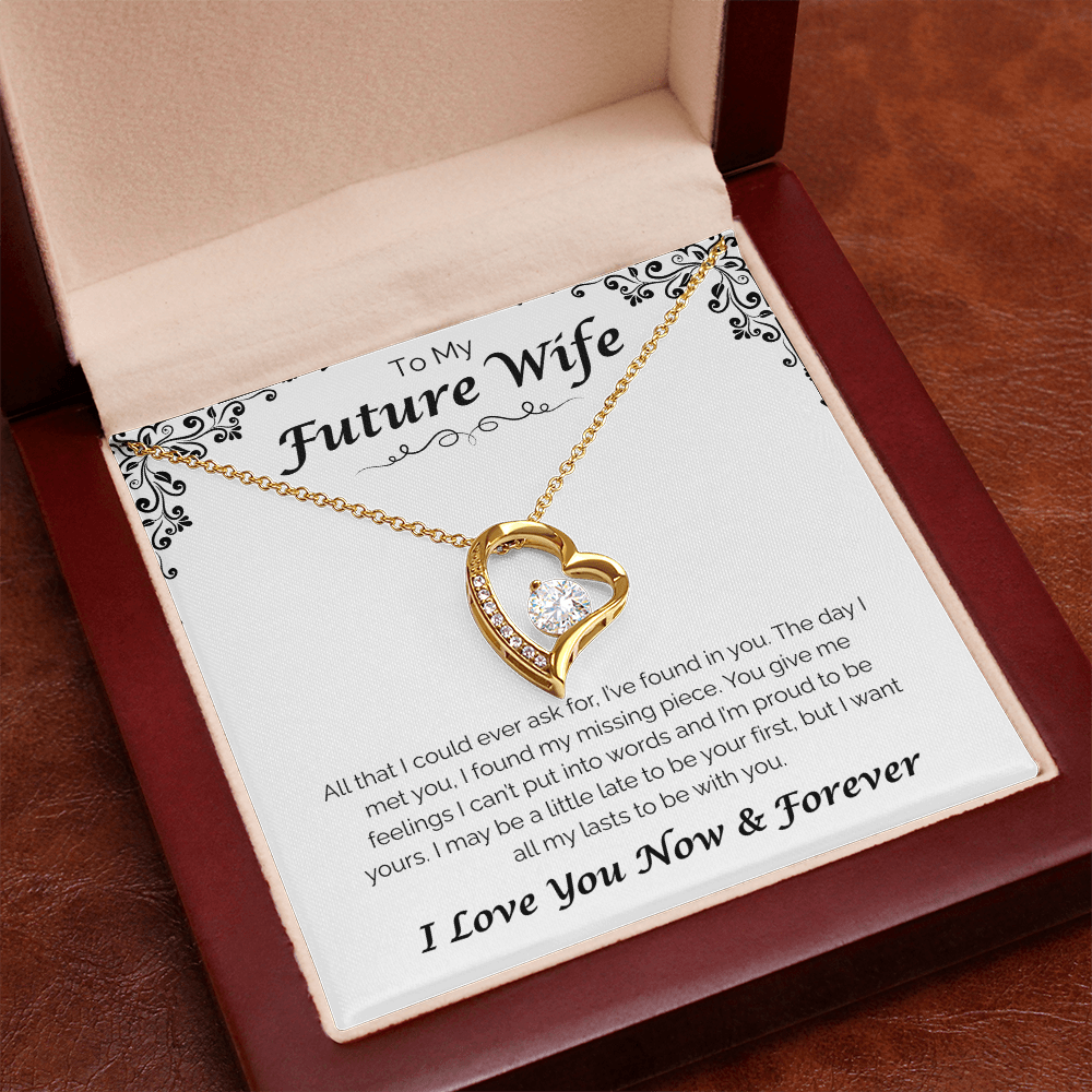 To My Future Wife — Found in You, Forever Love Necklace