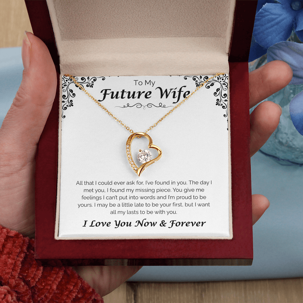 To My Future Wife — Found in You, Forever Love Necklace