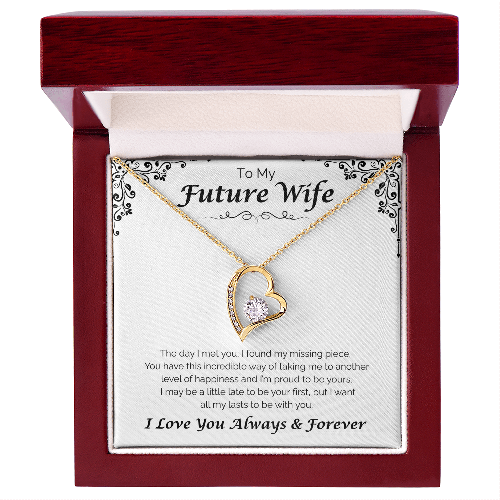 To My Future Wife — All To Be With You, Forever Love Necklace