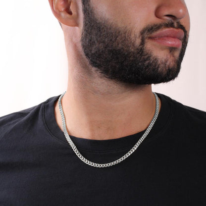 To My Amazing Dad — Always Your Little One, Cuban Link Chain