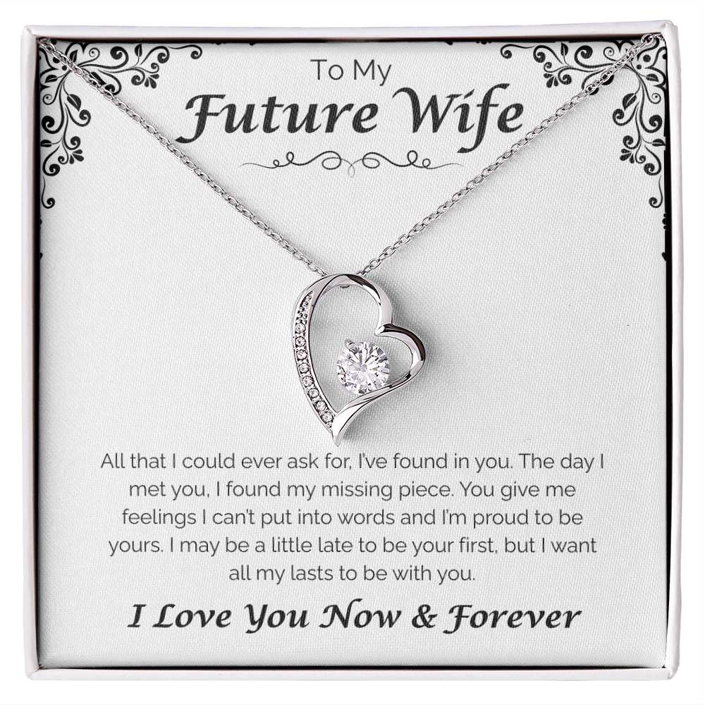 To My Future Wife — Found in You, Forever Love Necklace