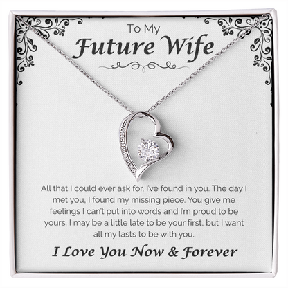 To My Future Wife — Found in You, Forever Love Necklace