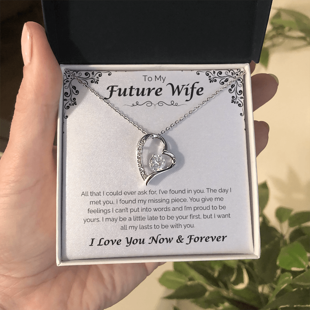 To My Future Wife — Found in You, Forever Love Necklace
