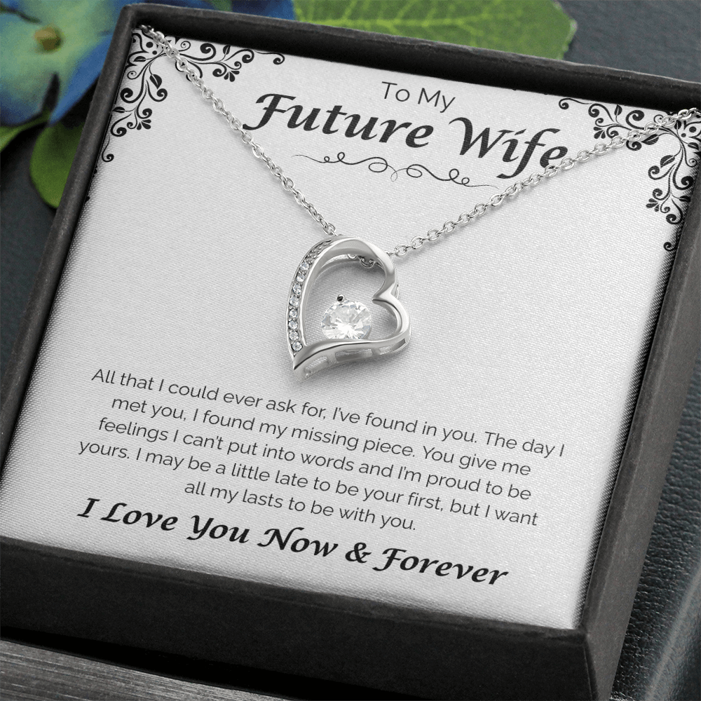 To My Future Wife — Found in You, Forever Love Necklace