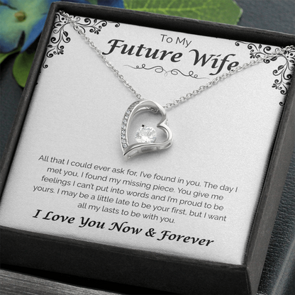 To My Future Wife — Found in You, Forever Love Necklace