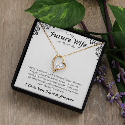 To My Future Wife — Found in You, Forever Love Necklace